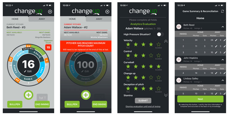 ChangeUp – Baseball App for Pitchers